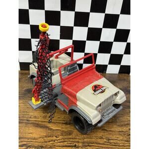 1993 Jurassic Park Kenner Bush Devil Tracker Jeep #27 - Incomplete